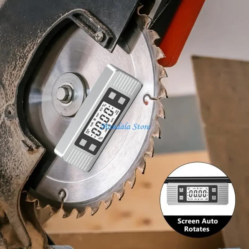 U2JC Accurate Digital angles Measurement Device Inclinometer with Double Measuring Function for Construct & Fabrication