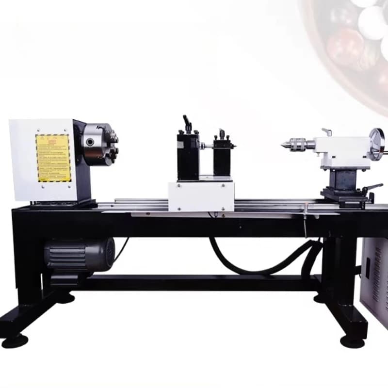 Multifunctional Bead Machine Household Small Woodworking Miniature Numerical Control Small Lathe