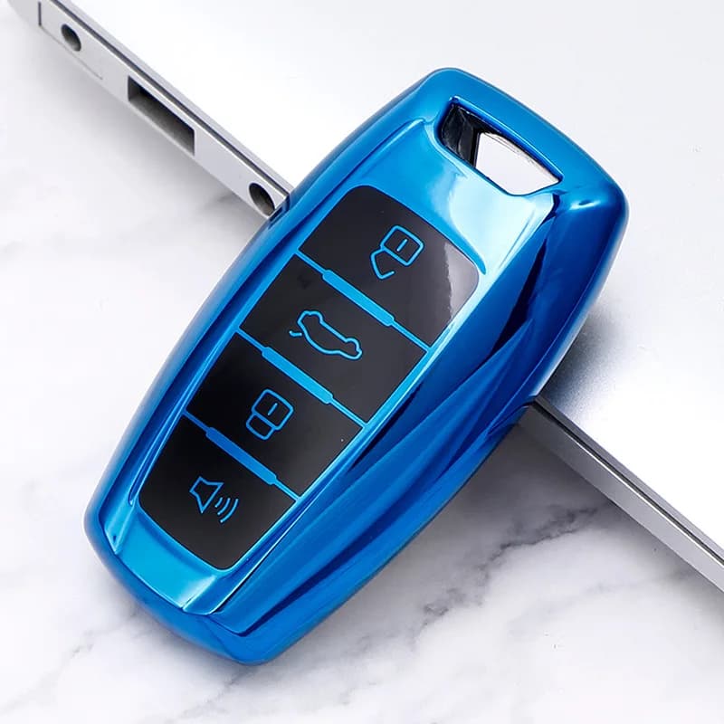 4 Buttons Shell Fob For Great Wall Haval Jolion 2022 H6 H7 H4 H9 F5 F7 F7X F7H H2S GMW Dargo TPU Car Key Case Cover Accessories