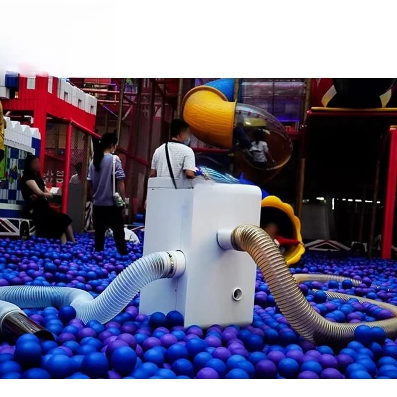 Ocean ball cleaning machine Children's park wave ball cleaning machine