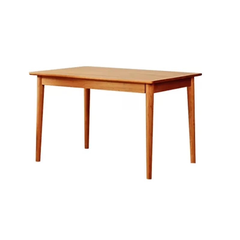 Retractable dining table, Nordic rectangular pull-out simple unilateral extended dining table, household dining table