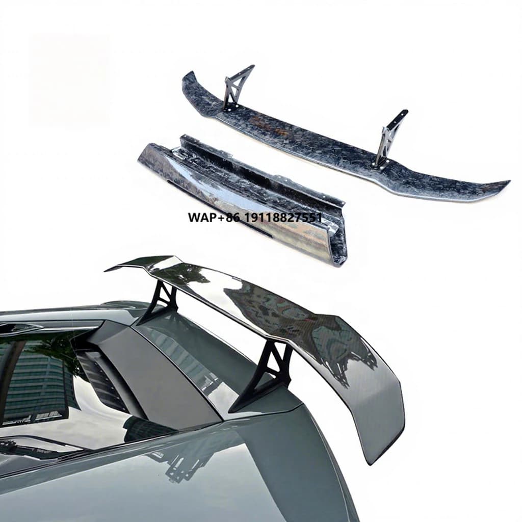 Best Selling Dry Carbon Fiber Upgrade to Vors Style Car Racing Wing Rear Spoiler for Huracan LP610 LP580