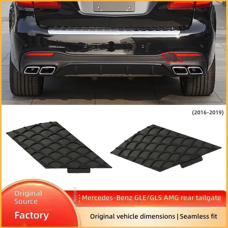 for Mercedes Benz GLE GLS AMG W166 W292 Rear Tow Hook Cover Trailer Hitch Hole Cap 1668859222 Bumper Trim Accessory