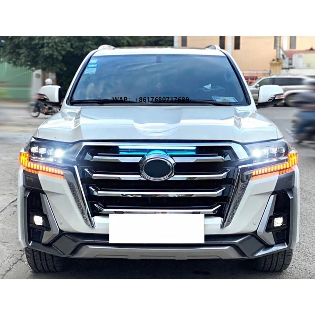 Body Kit Include Front Bumper Assembly with Grille for Land Cruiser 200 2016-2020 Change to LIMGENE Model