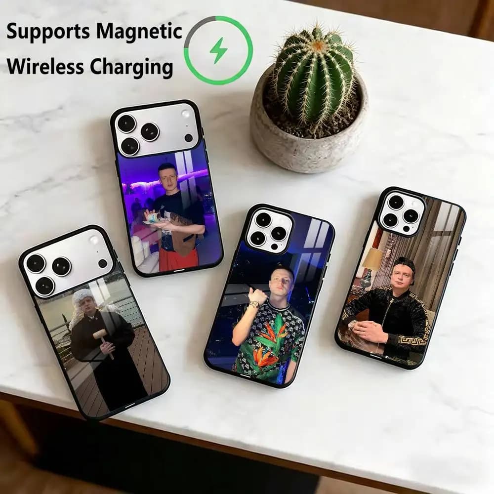 T-Trash S-Streamer M-Mellstroy  Phone Case For iPhone18 17,16,15,14,13,12,11 Plus,Pro Supports Magnetic Wireless Charging Gift
