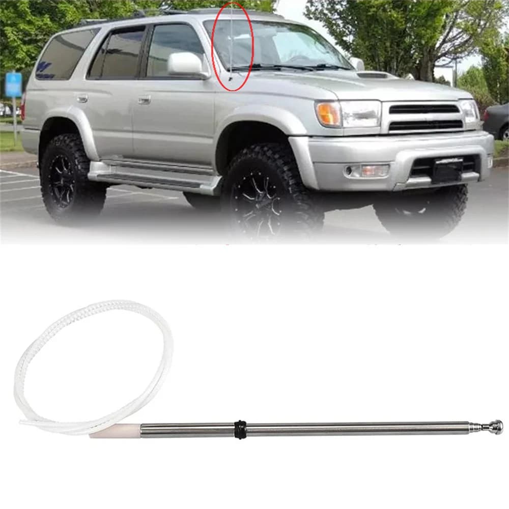 Car Aerial for Toyota 4Runner 1996-2002 ​Telescopic AM/FM Radio Power Antenna Mast 86337-35111