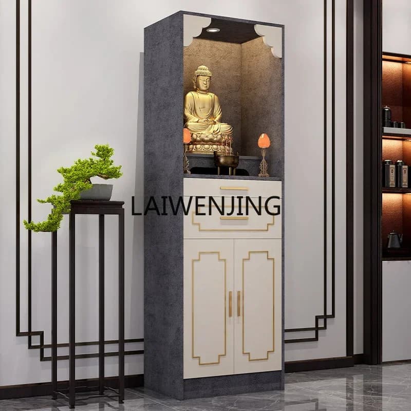 SGF Buddhist niche new Chinese vertical cabinet Buddhist platform table incense case