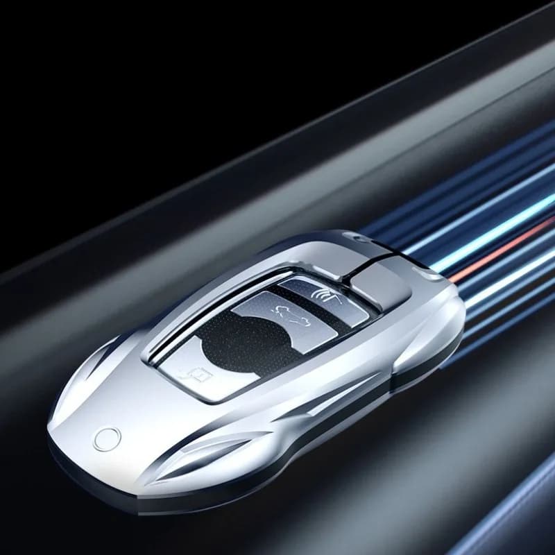 For BMW 3 5 Series X1 X3 X4 X5 Zinc Alloy Silver Car Key Protection Shell Smart Remote Key Cover Interior Car Accessories