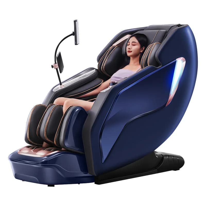 C50 Luxury Electric Massage Chair Dual Core 8D Zero Gravity Infrared Physiotherapy Heating-for Home Use Portable Body