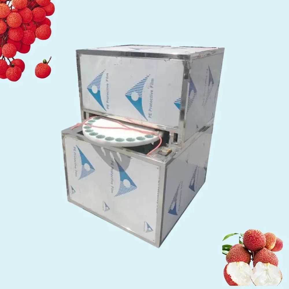 Factory Price Large Capacity Electric Lychee Pitting Machine Lychee Seed Removing Machine for Commercial Use