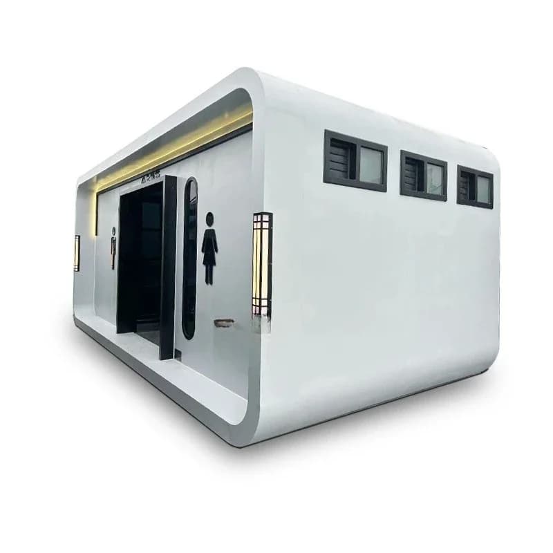 Outdoor mobile Internet celebrity Apple cabin public toilet, intelligent scenic environmental protection public toilet