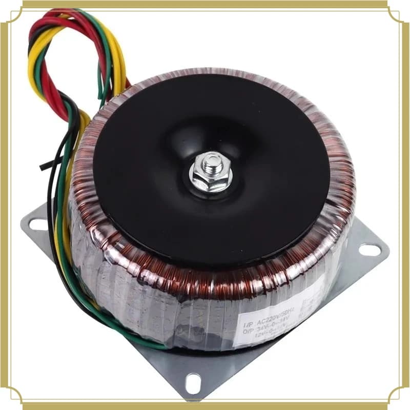 500W Toroidal Power Transformer AC220V Input Output 24V 12V Dual 32V 18V for HIFI Audio Amplifier Equipment