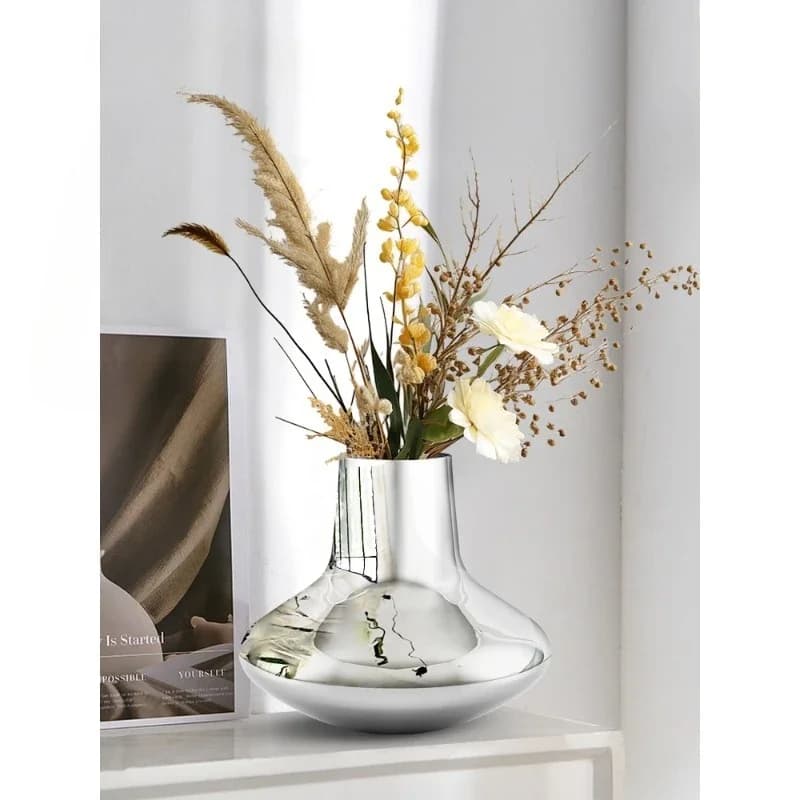 Light luxury board house soft decoration living room ornament flower arrangement