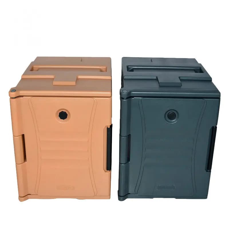 90 liters vertical food incubator, catering turnover box, side door opening compartment incubator