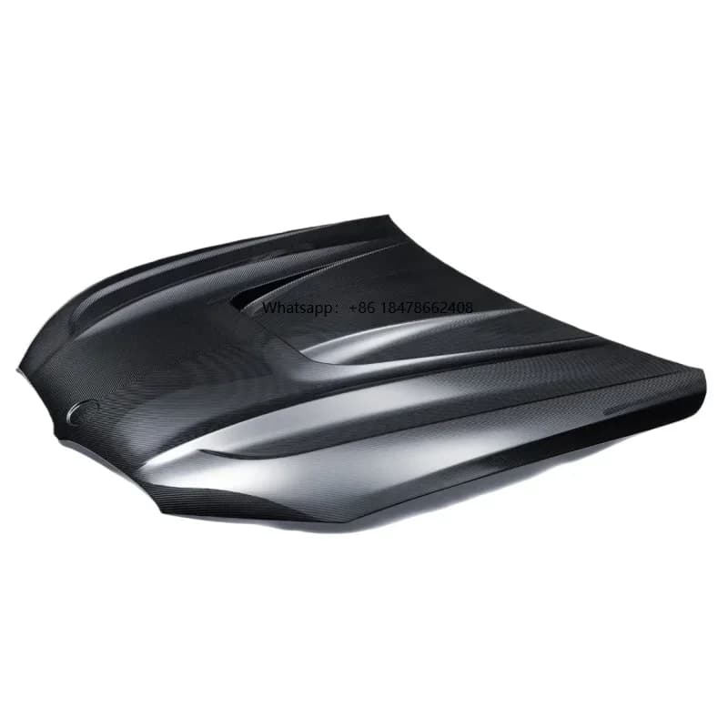 The Dry Carbon Fiber Engine Hood for M8 G15 G16 M8 Modification Perfectly Matches the PK Type Dry Carbon Fiber Engine Hood