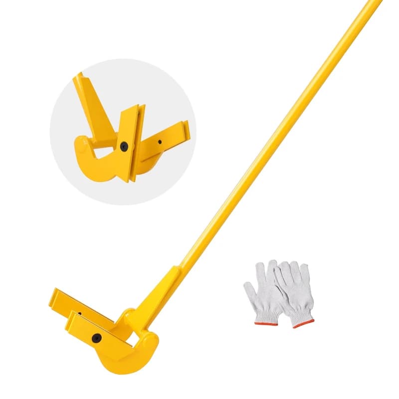 Pallet Pry Bar Buster Carbon Steel Heavy Deck Wrecker Demolition Wood Pallet Tool Breaker for Efficient Board Removal