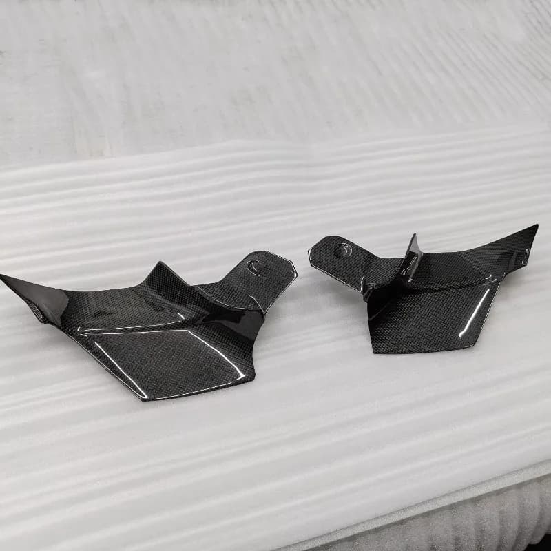 Gloss Black Carbon Side Air Intake Kits for Ferrari 296GTB