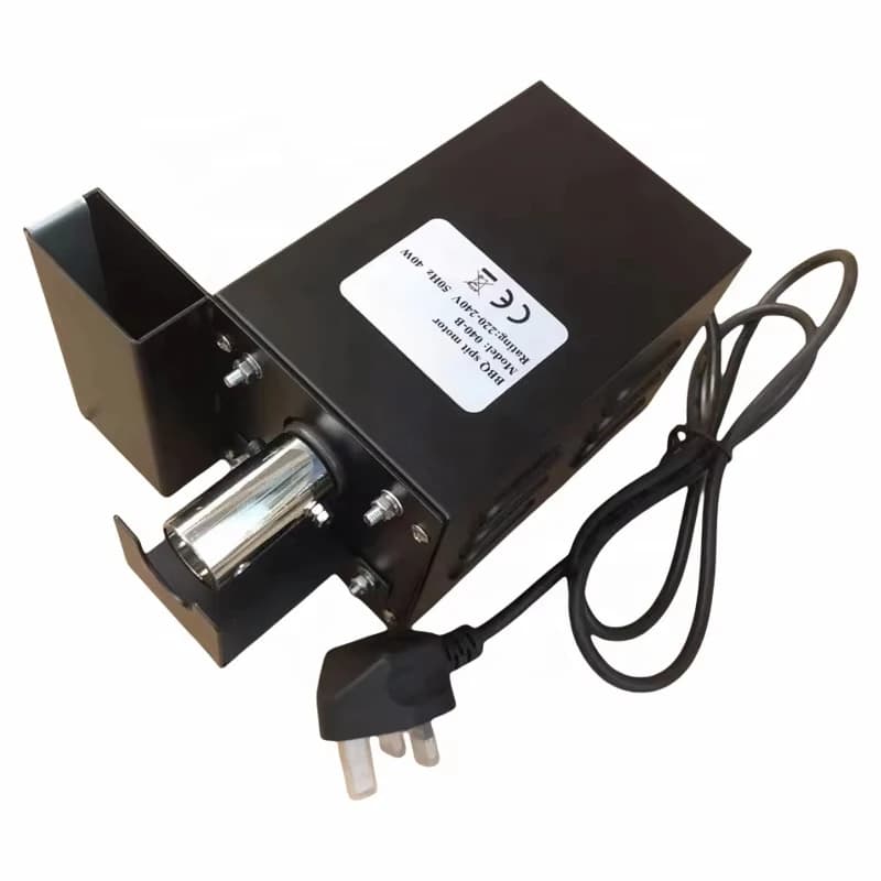 BBQ Hot Sale Spit Grill Heavy Rotisserie Motor Loading 40kg Capacity