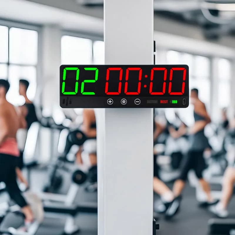 CP50A Workout Best Supplier Portable Interval Training Small Led Countdown Clock Gym Mini Magnetics Digital Timer
