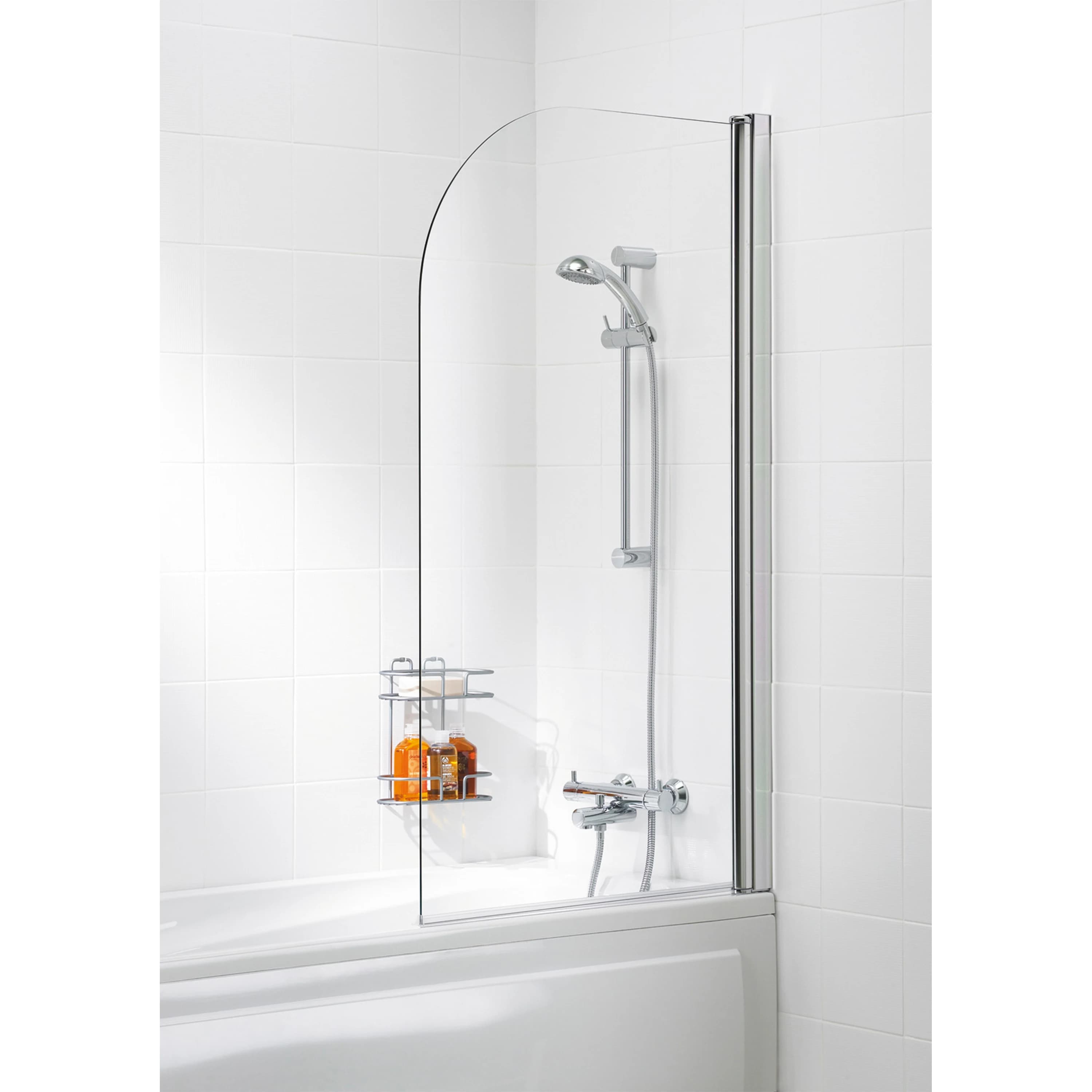 Single Swing Glass to Wall Hinge Shower Screen Litfing 180 Pivot Hinge Full Length Aluminum Shower Glass Hinge Glass Hardware