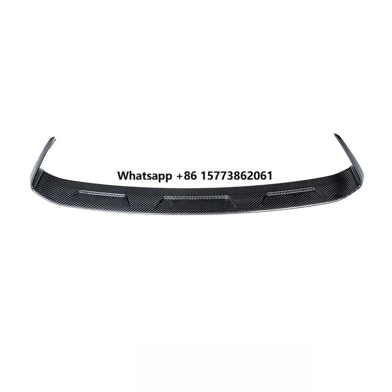 Dry Carbon Fiber Parts Bodykit Front Bumper Vent Trim for  M8 F91 F92 F93