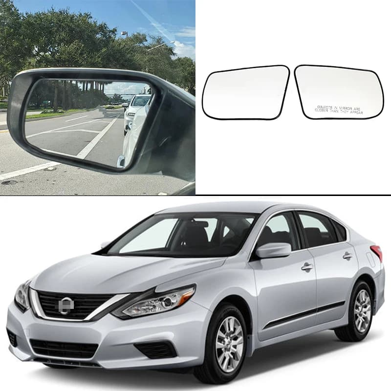 Applicable to Nissan Teana US Edition 13-18 models, including rearview mirrors, rearview mirror plates, and heated glass mirrors