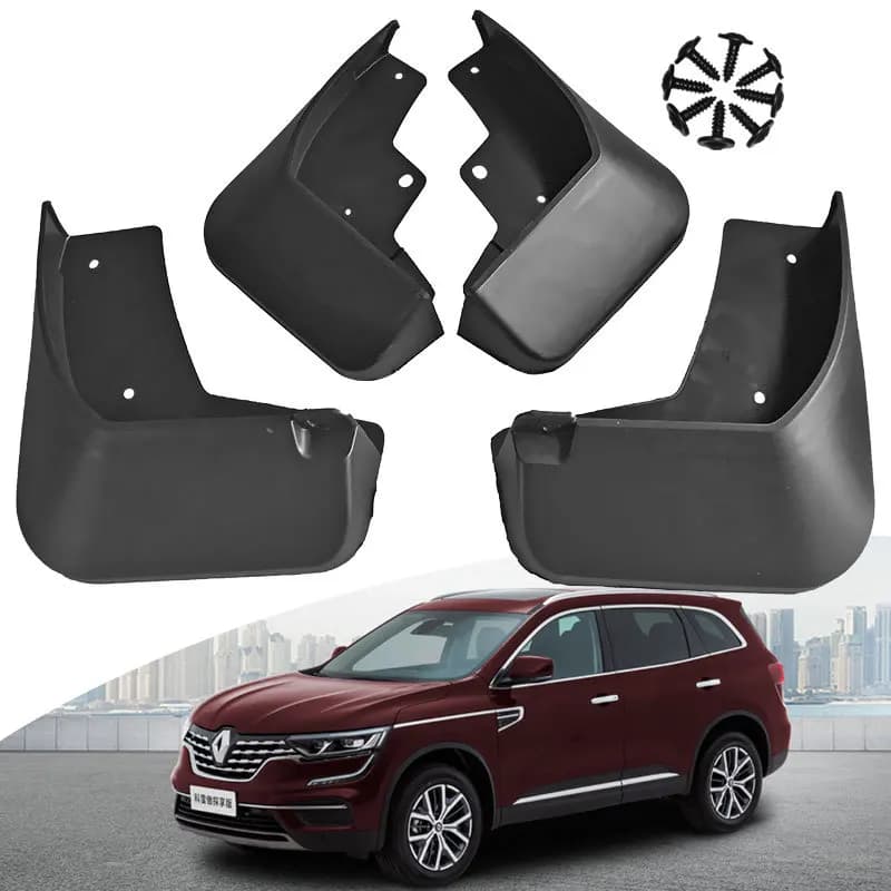 MudFlaps for Renault Koleos 2 Samsung QM6 2017 2018 2019 2020 2021 2022 2023 Accessorie Mudguards Anti-splash Guard Fender Flare