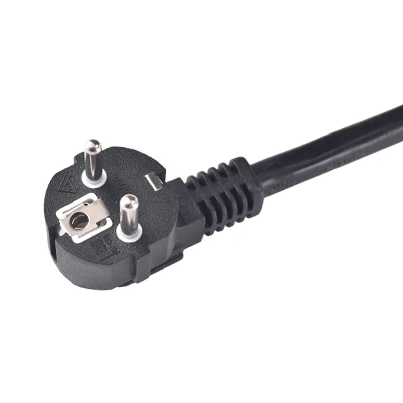 2pcs 1.5M 1.8M Black High Quality Power Cord with Copper for Laptop Desktop Computer Power Cable C13 C7 C5