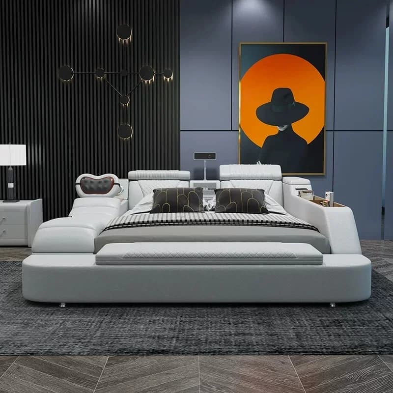 Floor Daybed Beds Clearance Storage Canopy Italian Beds Invisible Tatami Futuristic Camas De Dormitorio Furniture Bedroom Sets