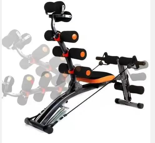 Home Gym Abdominal Crunch Machine Six in One Abs Exerciser Fitness