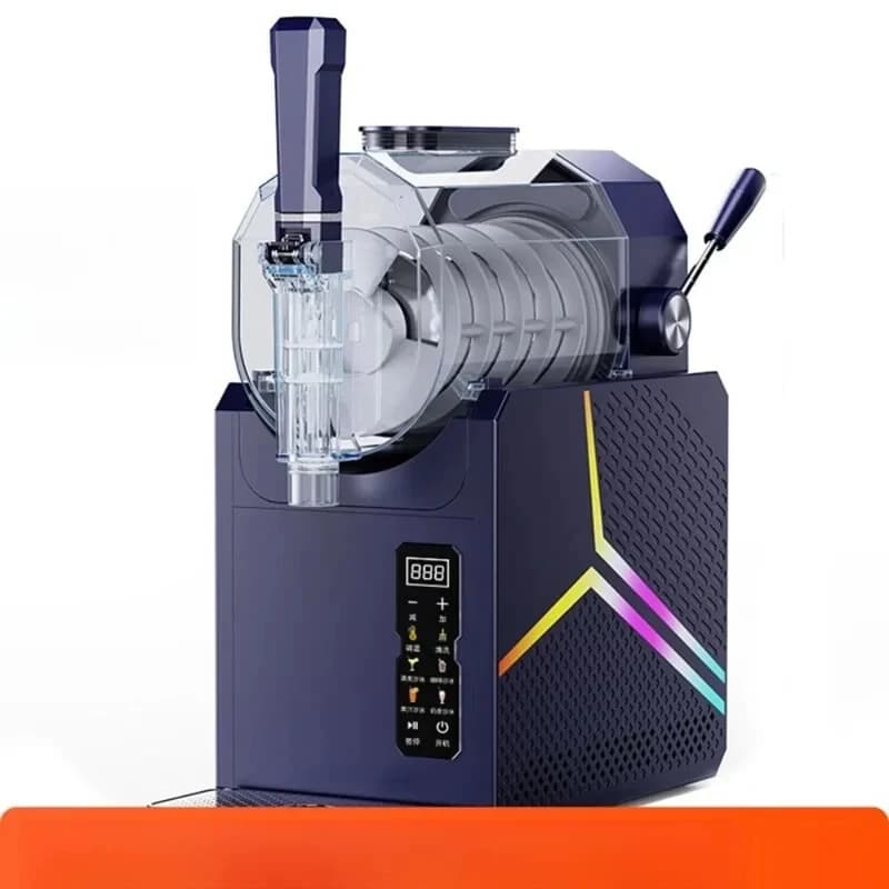 Snow melting Small cold drink slush Smoothie hine Automatic cleaning fast