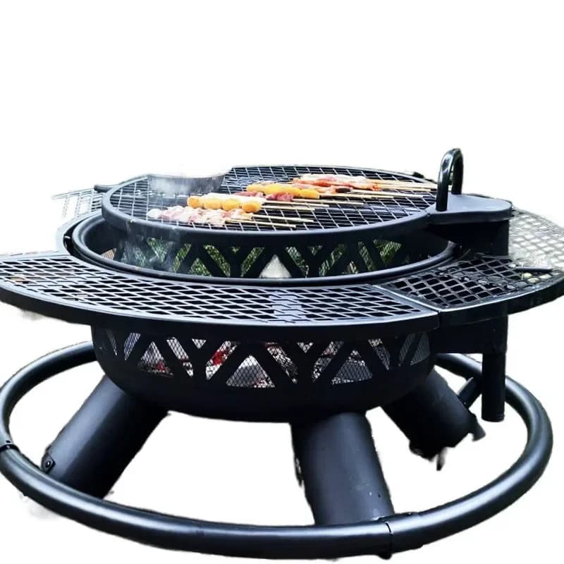 Grill set Household indoor barbecue stove Charcoal stove Winter brazier Charcoal stove