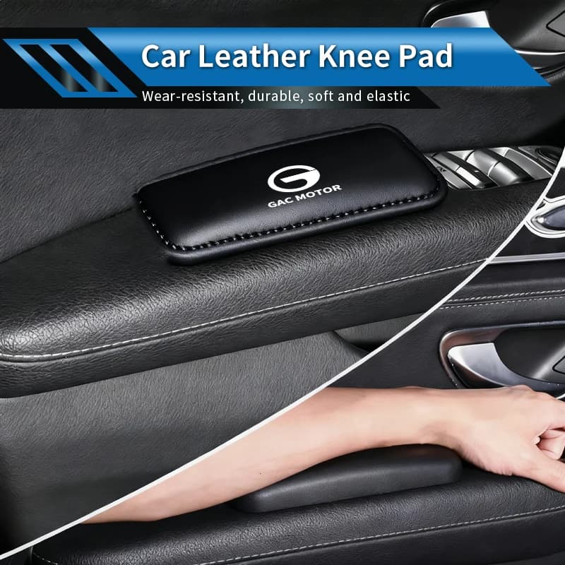 Leather Car Knee Pad Thigh Support Armrest Elbow Cushion Auto Interior Accessories For Trumpchi GAC GS3 GS4 GS5 Coupe GA4 GS8