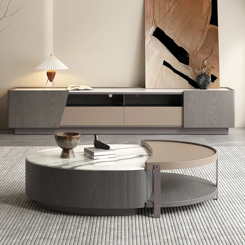 Nordic TV Cabinet Designer Organizer Living Room Light Luxury Table Modern Simple Home Furniture