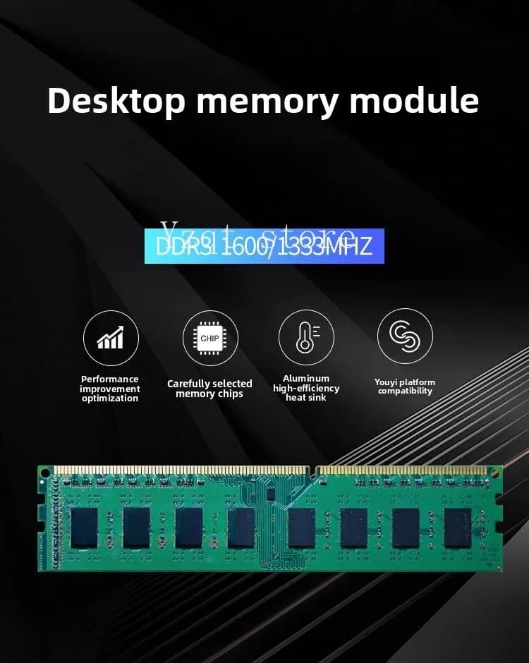 Desktop memory stick DDR3 memory stick 8G single 1600MHz fully compatible dual channel