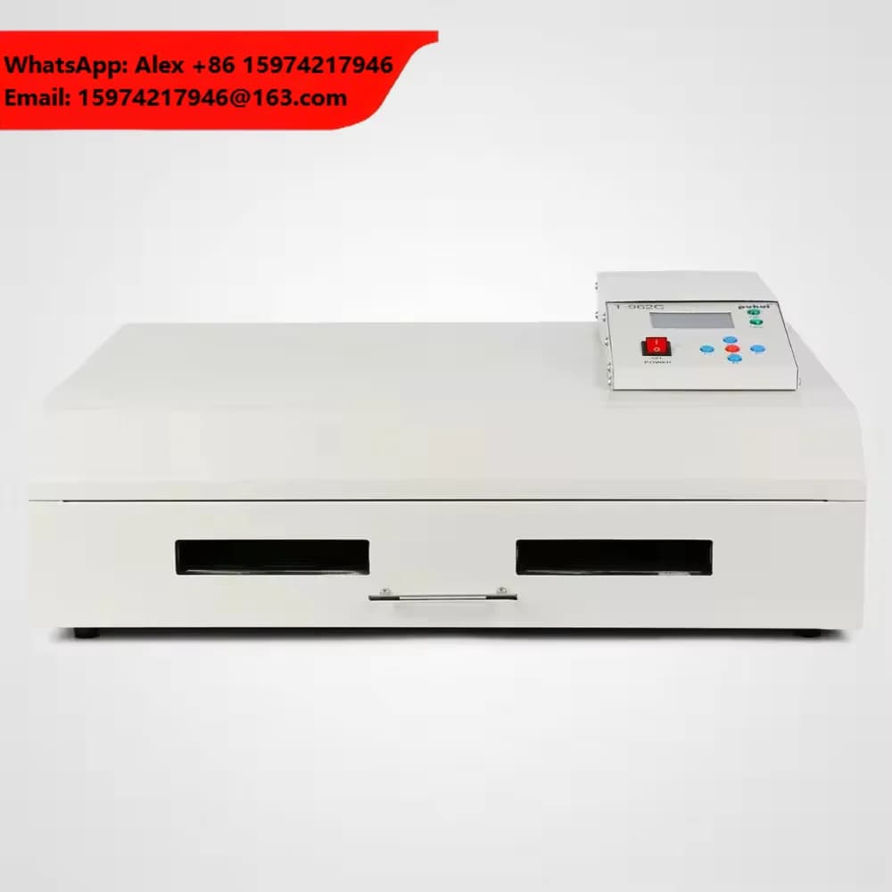 T-962C Smart Infrared Reflow Oven - Large-Area LED/PCB Soldering & SMT Assembly Solution