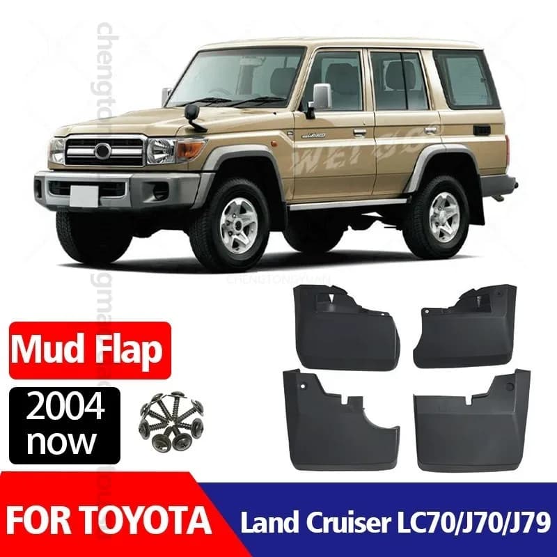 DPB for Toyota Land Cruiser LC LC70 J70 J79 2004 Fenders Mudguards Premium Weather Resistant Full Set Wheel Arch Covers