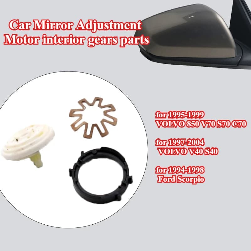 AZGIANT for VOLVO 850 V70 S70 C70/V40 S40/Ford Scorpio Car Mirror Adjustment Motor interior gears parts high quality regulate
