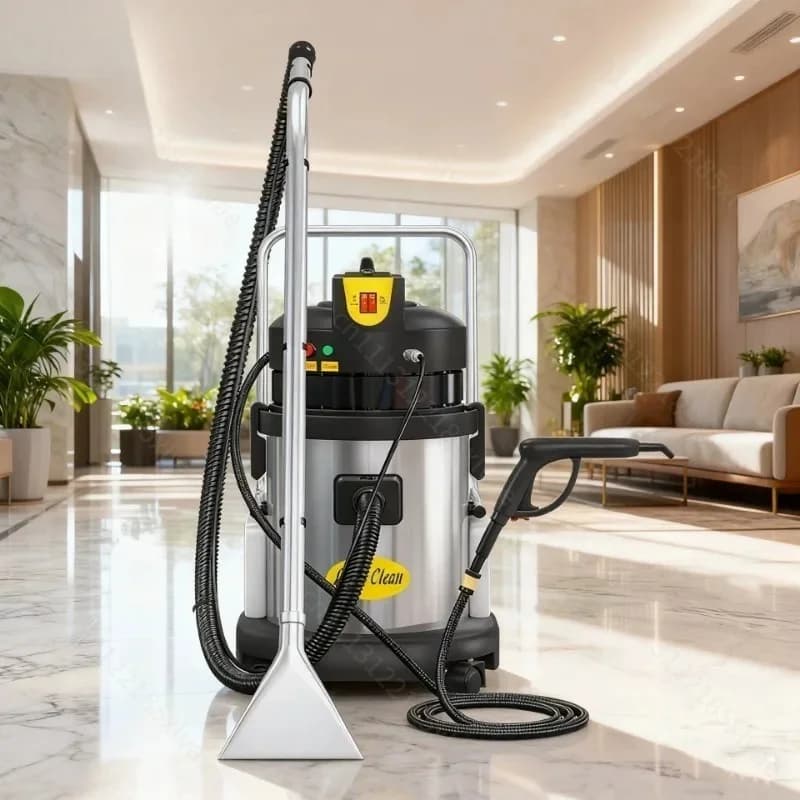 20L 30L 40L Steam Carpet Cleaner Vacuum 2862W, Commercial Deep Cleaning Machine for Home & Hotel