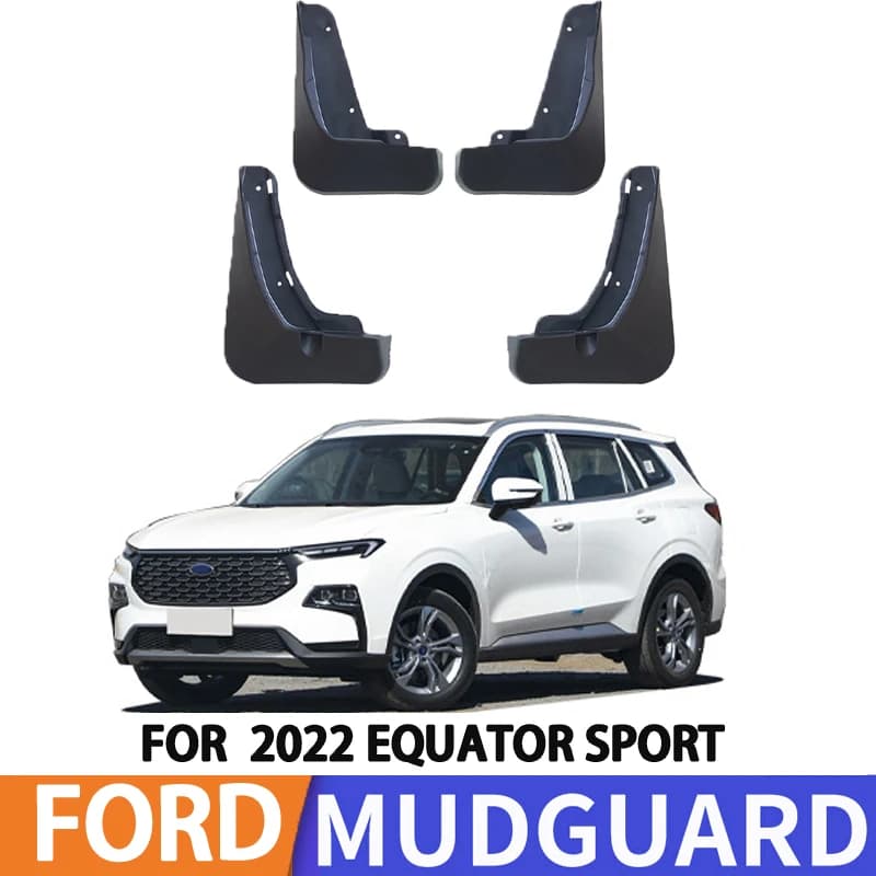 For 2019-2023 Ford Lingrui FORD EQUATOR SPORT Car Tire Fender Splash Guard Front and Rear Wheel Fenders