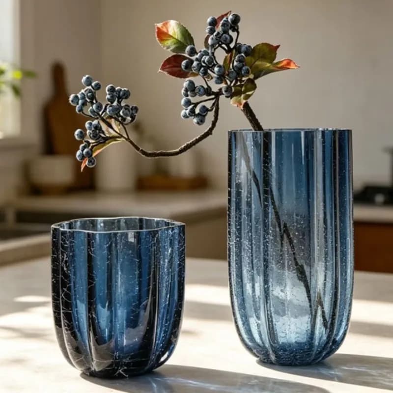 Glass Vase High-value Hydroponic Flower Arrangement Home Ornament В Скандинавском Стиле تحف كبيره للمنزل Jarrones Room Decor