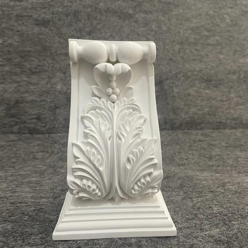 PU Elephant Trunk Beam Joist Head Column Roman Column Door Opening Carved Decoration Imitation Plaster Polyurethane Material