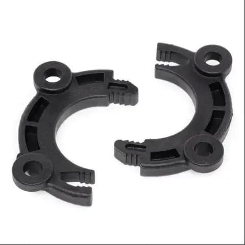 Fixed Clamp Suitable For Installing A Pair Of Fixing Clips On The Front Top Support Rod Of Vauxhall Zafra B And Astra H Models