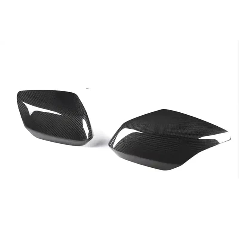 Sport Style Dry Carbon Fiber Side Mirror Cover Caps for Chevrolet Corvette C8 2020+