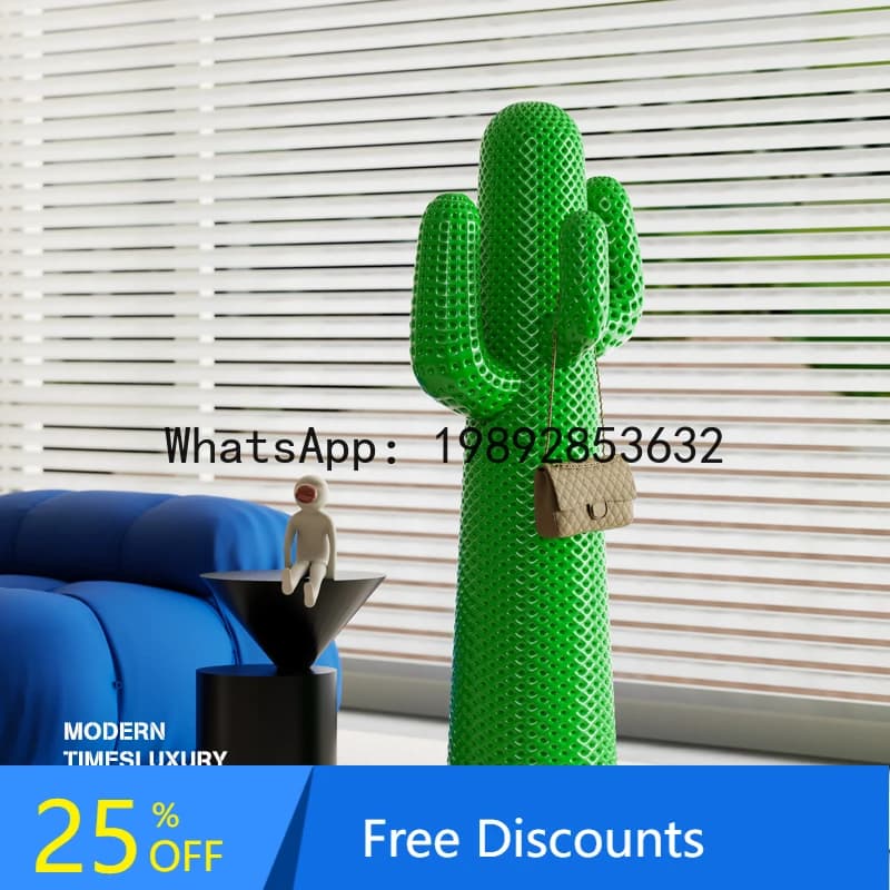 Cactus Floor Ornament Store Showroom Sales Office Entrance Creative Decoration Ornament