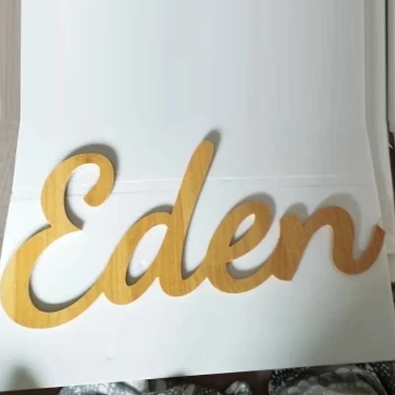 Custom Wooden Name Sign Personalised Baby Name Sign For Nursery  Home Decor  Kids Bedroom Name Sign