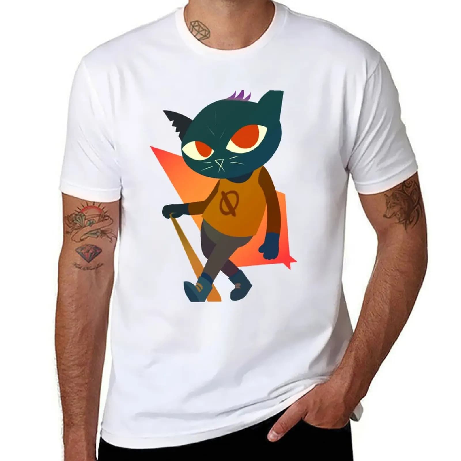 NIGHT IN THE WOODS - Mae T-Shirt mens graphic t shirts man t shirt summer T-Shirt