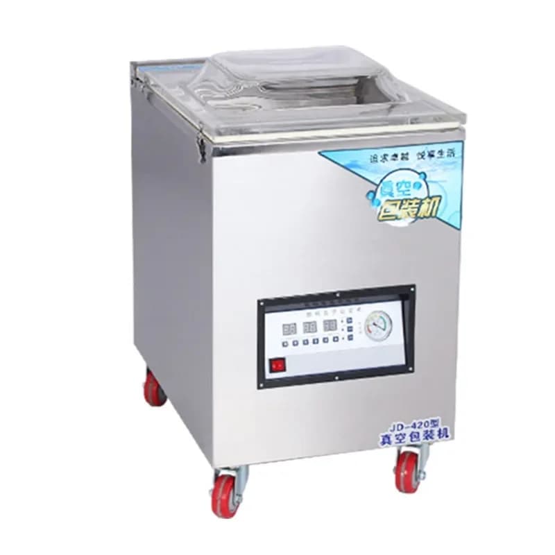 Automatic food dry goods specialty rice vacuum packaging machine, vacuum machine sealing machine
