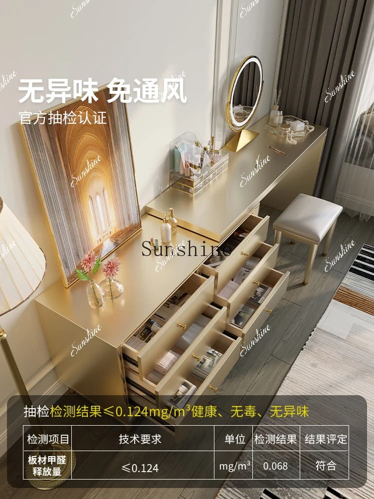Bedroom special solid wood dresser chest integrated modern small apartment simple small  FT