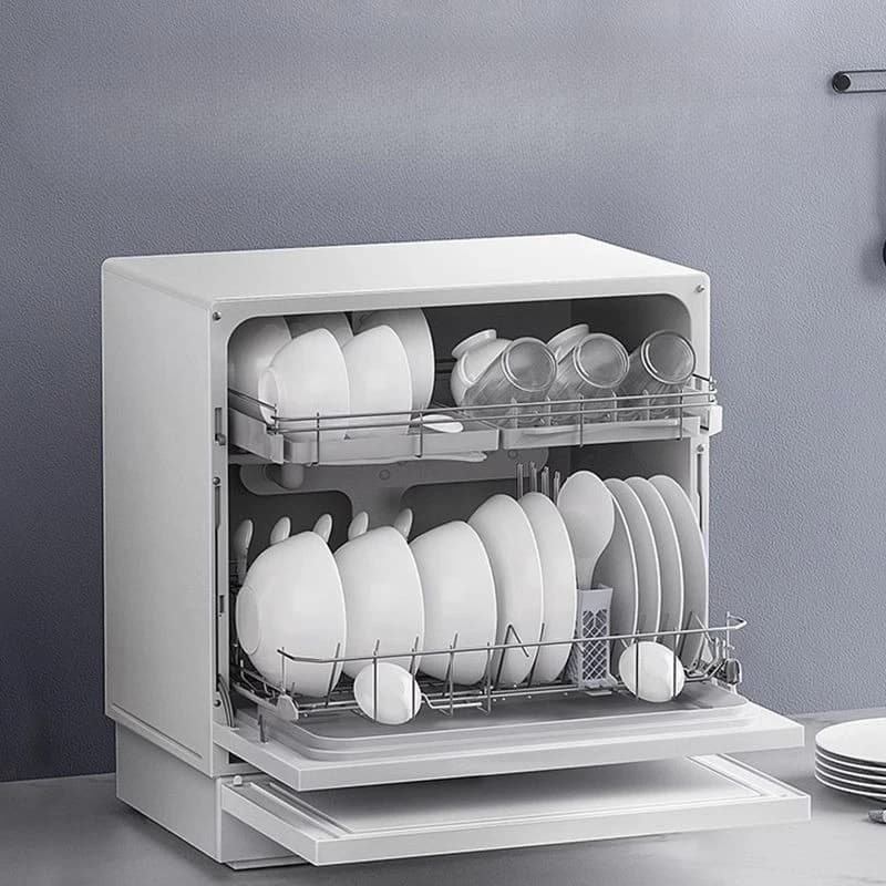 Dishwasher Automatic Household Small Desktop Installation-free High Temperature Sterilization Drying Disinfection